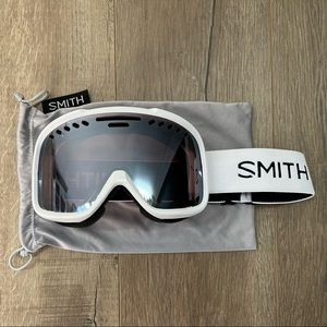 Smith Optics Project Adult Snow Goggles , White/Ignitor Mirror Lens, One Size